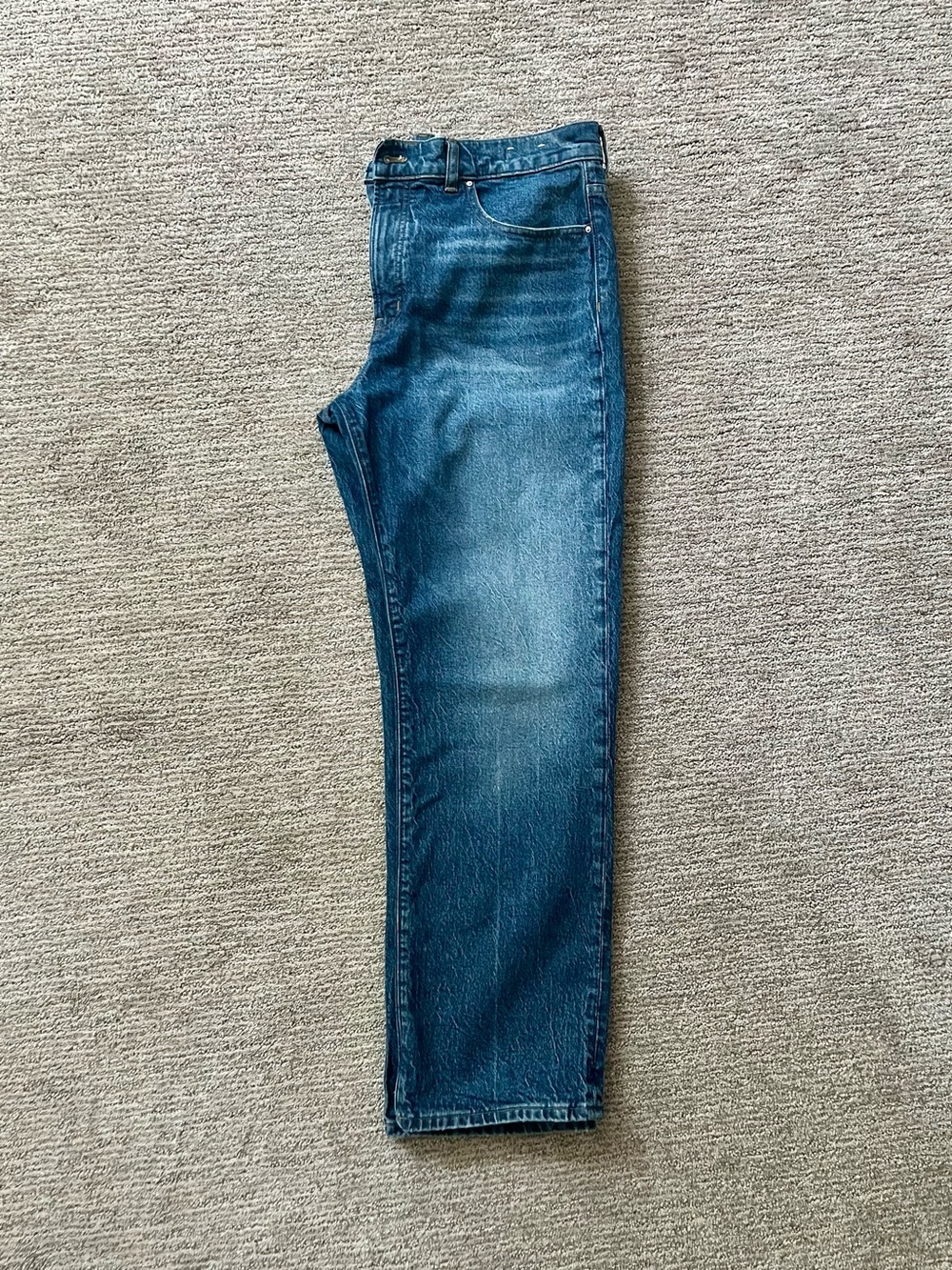 Madewell The Longline straight jean